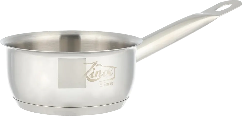 Zinox Stainless steel casserole without lid , Size 14, Silver