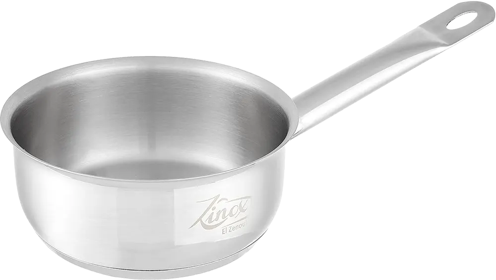 Zinox Stainless steel casserole without lid , size 16, silver