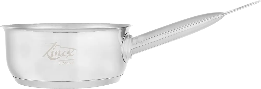 Zinox Stainless steel casserole without lid , size 16, silver