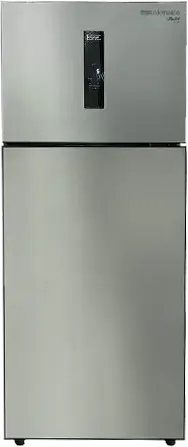 ثلاجة يونيون اير ديفروست ، 350 لتر ، 2 باب ، شاشة ديجيتال ، سيلفر ،  RD-350VVA-DSH