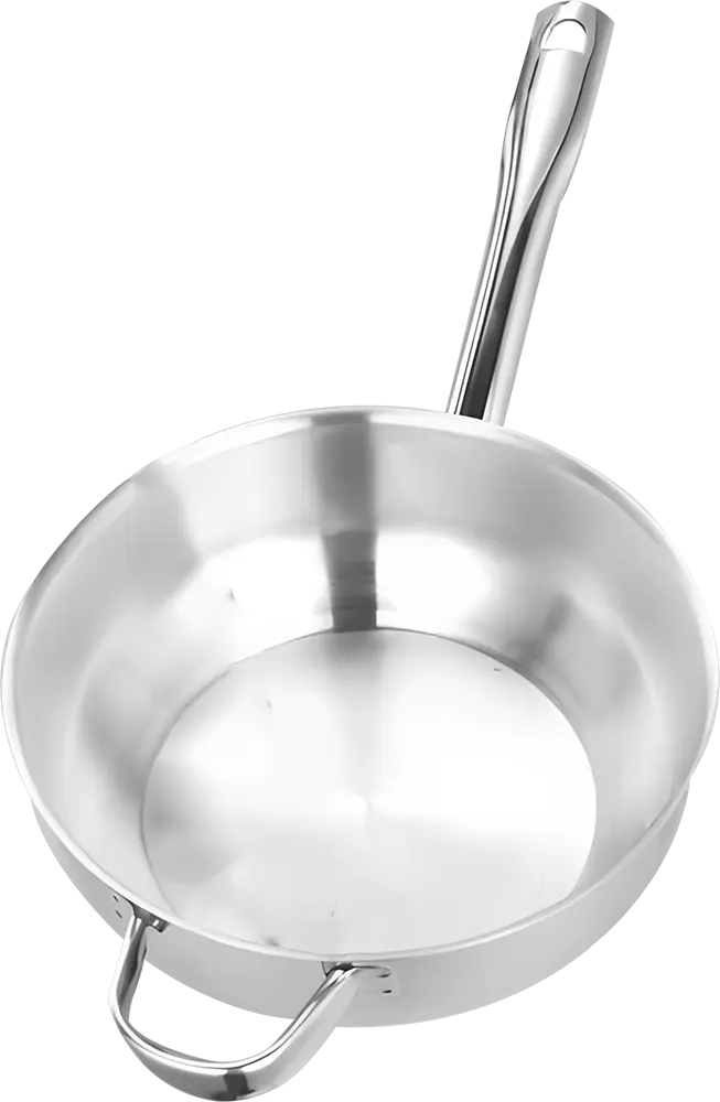 مقلاية غويطة زينوكس، مقاس 26، ستانلس ستيل، بدون غطاء، فضي