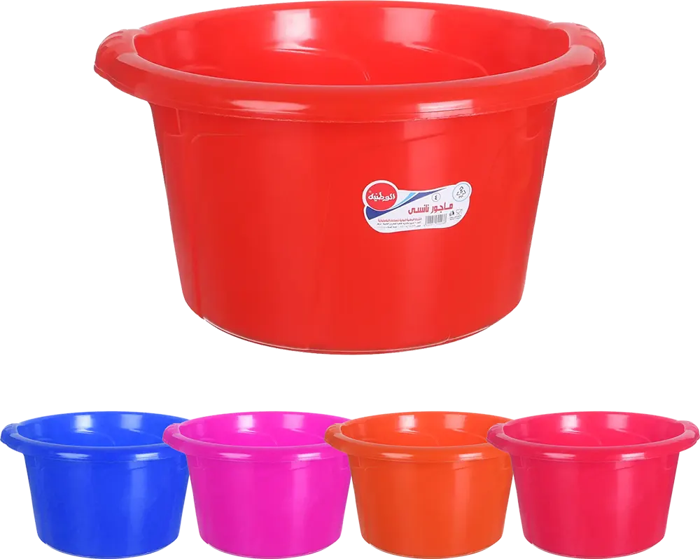 Major Plastic El Watania Nancy, Size 4, 40 Liters, Multiple Colors