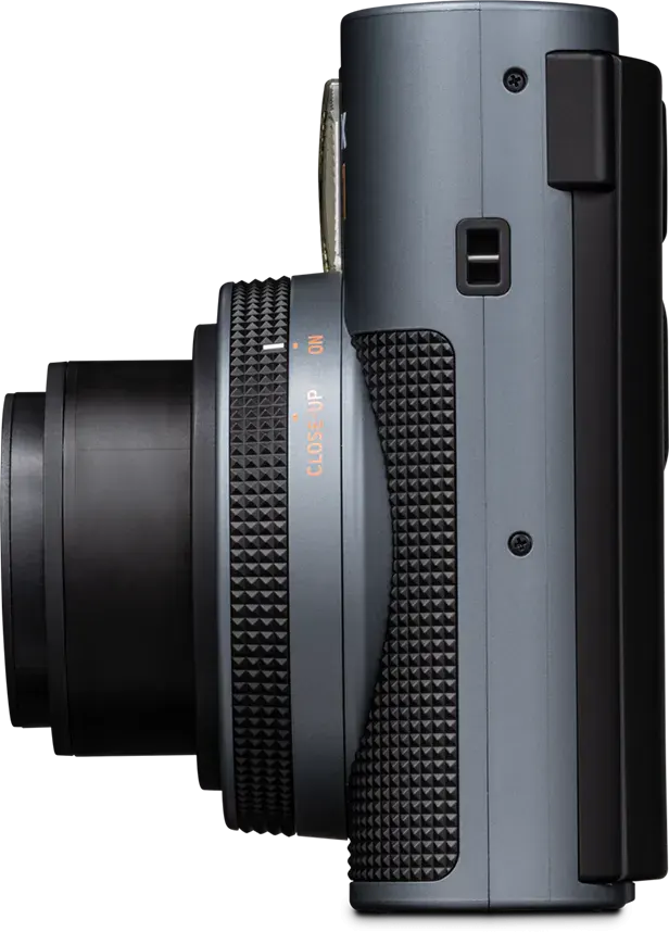 كاميرا فورية فوجي فيلم انستكس ميني 41، 60 مم، إخراج تلقائي للفيلم، فلاش مدمج، أسود