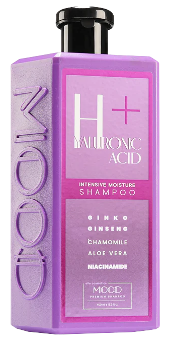 Mood Hyaluronic Acid Plus Shampoo , 400ml