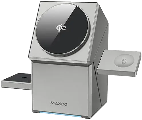 شاحن لاسلكي ماكسيكو المغناطيسي ، 15 وات ، 3X1 ، موديل MW11