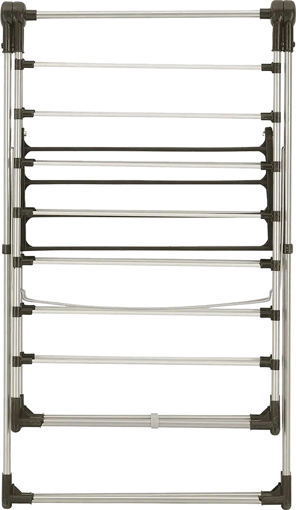 Perilla Isabella Foldable Clothes Drying Rack with Two Wings, Multi-Color