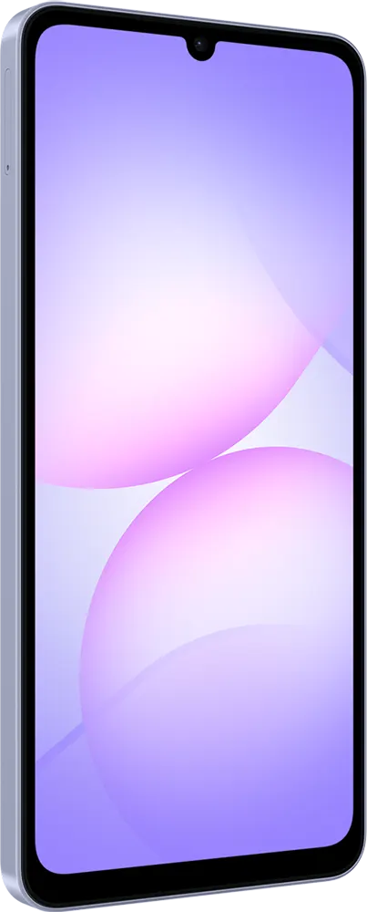 Samsung Galaxy A07 Dual SIM Mobile, 256GB Internal Memory, 8GB RAM, 4G LTE, Light Violet