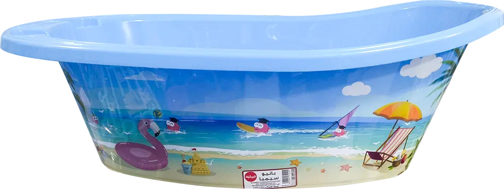 بانيو بلاستيك الوطنية سيمبا للأطفال، ألوان متعددة