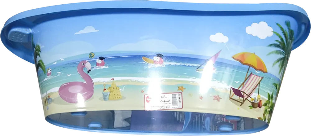 بانيو بلاستيك الوطنية سيمبا للأطفال، ألوان متعددة