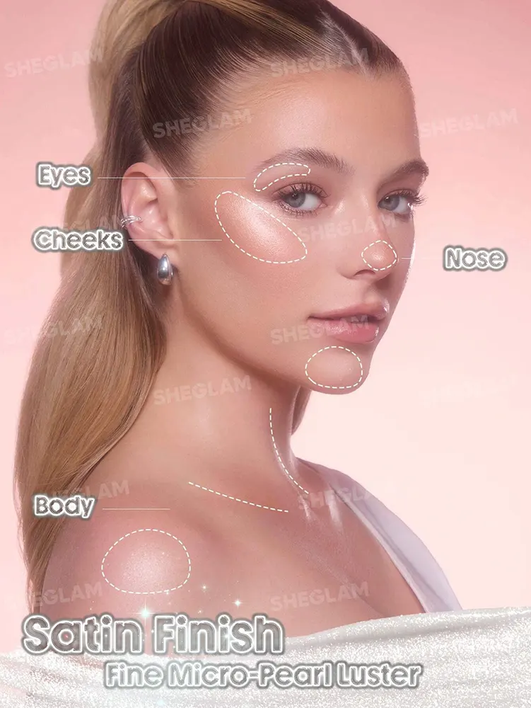 هايلايتر باتري بلينج ستيك من شيجلام، روز راش