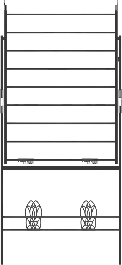 Perilla Majestic Foldable Clothes Drying Rack with Two Wings, Multi-Color