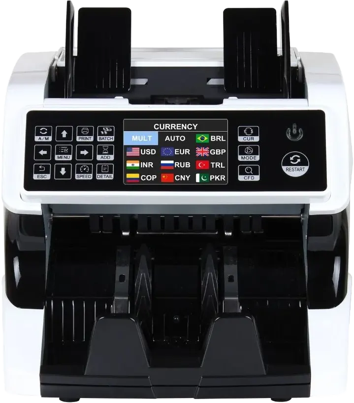 ماكينة عد نقدية لطفي جروب ، عد 10 عملات ، شاشة LCD ، كشف التزوير   ، L-810