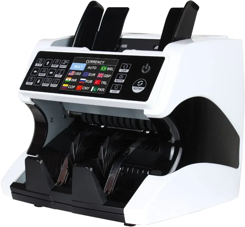 ماكينة عد نقدية لطفي جروب ، عد 10 عملات ، شاشة LCD ، كشف التزوير   ، L-810