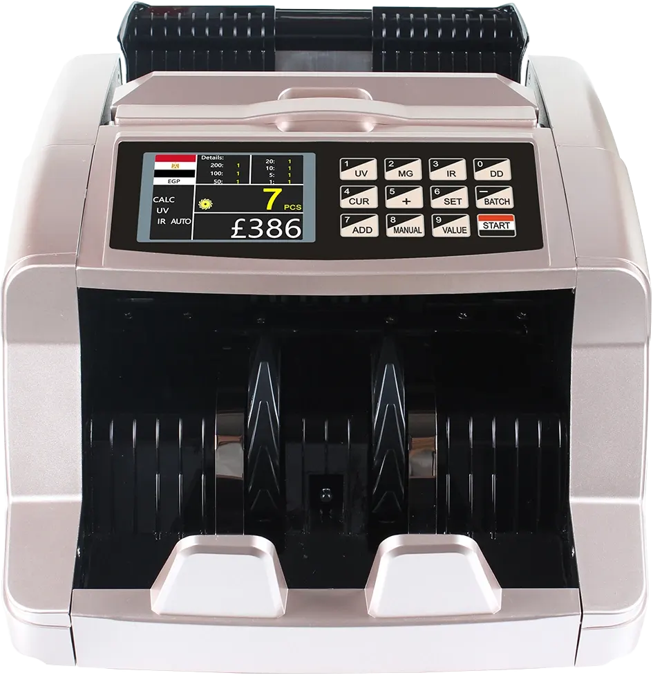 ماكينة عد نقدية لطفي جروب ، 2 شاشة رقمية، كشف التزوير ، LG780