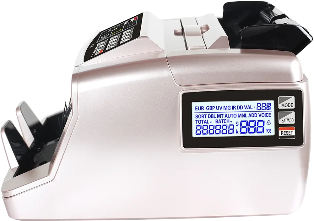 ماكينة عد نقدية لطفي جروب ، 2 شاشة رقمية، كشف التزوير ، LG780