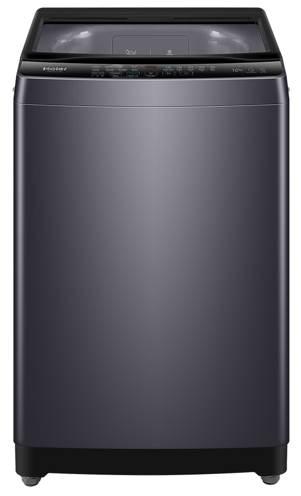 Haier Top Load Full Automatic Washing Machine, 11 kg, Digital Display, Hydraulic Door, Dark Silver, HWM110-316S8