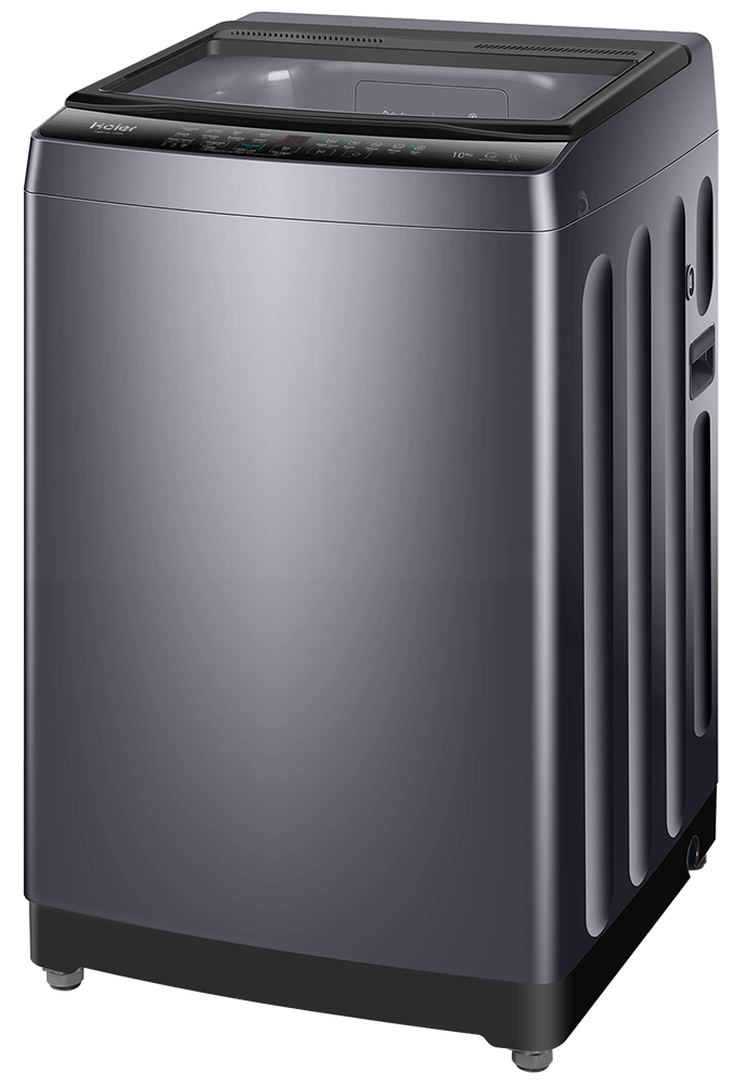 Haier Top Load Full Automatic Washing Machine, 11 kg, Digital Display, Hydraulic Door, Dark Silver, HWM110-316S8