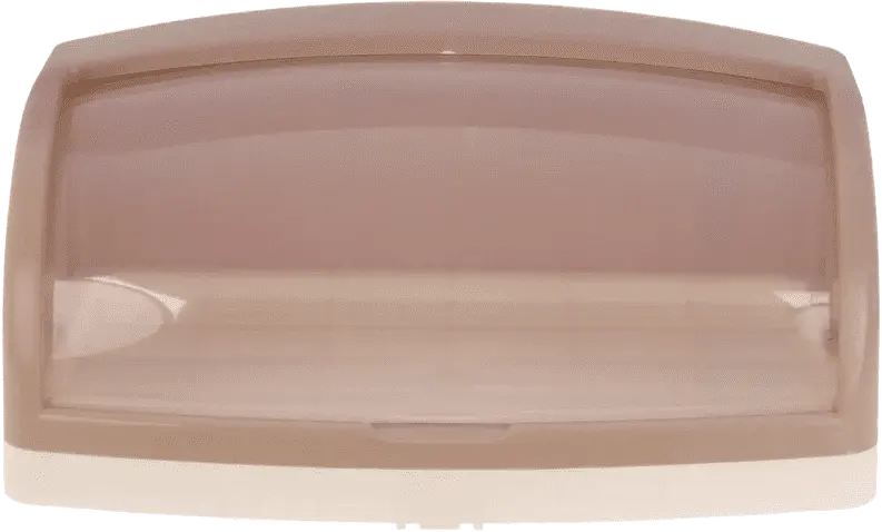 حافظة خبز بلاستيك الوطنية، بغطاء، ألوان متعددة