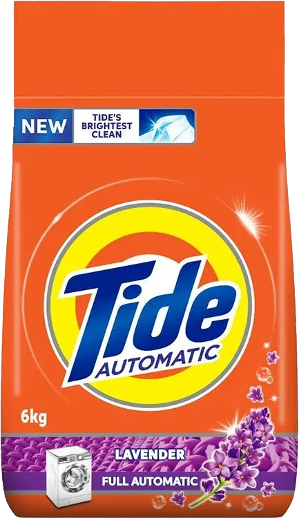 Tide Top Load Automatic Washing Powder, Lavender Scent, 6 kg