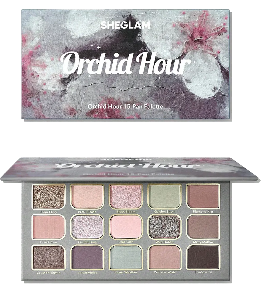 باليت اوركيد اور من شيجلام، 15 لون