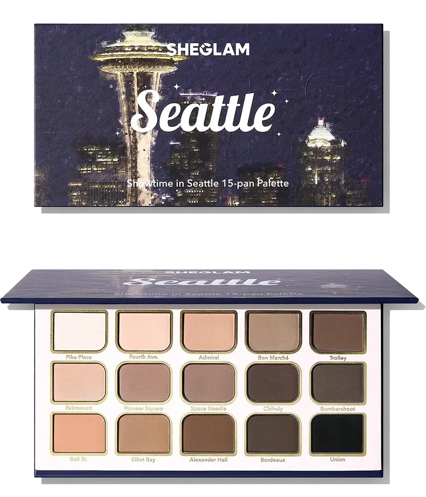 باليت شوتايم ان سياتل من شيجلام، 15 لون