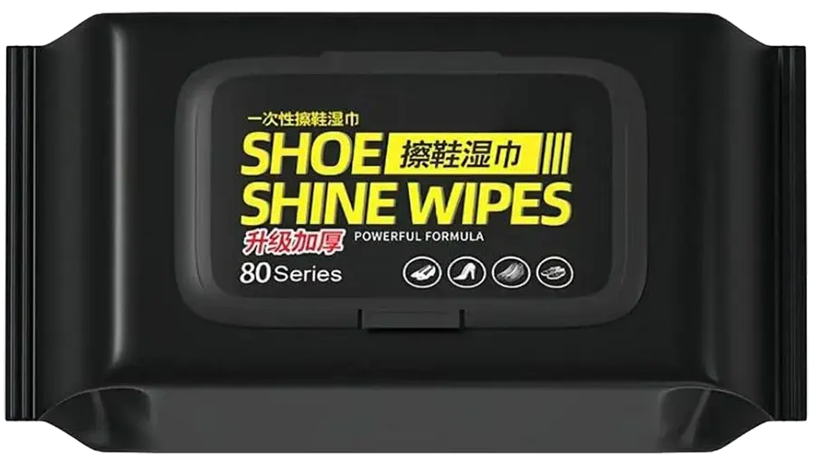 مناديل مبللة محمولة لإزالة الأوساخ وبقع الأحذية ، 827