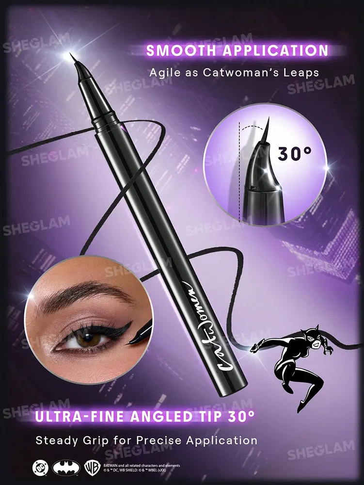 Sheglam Catwoman Meow Eyeliner, Black