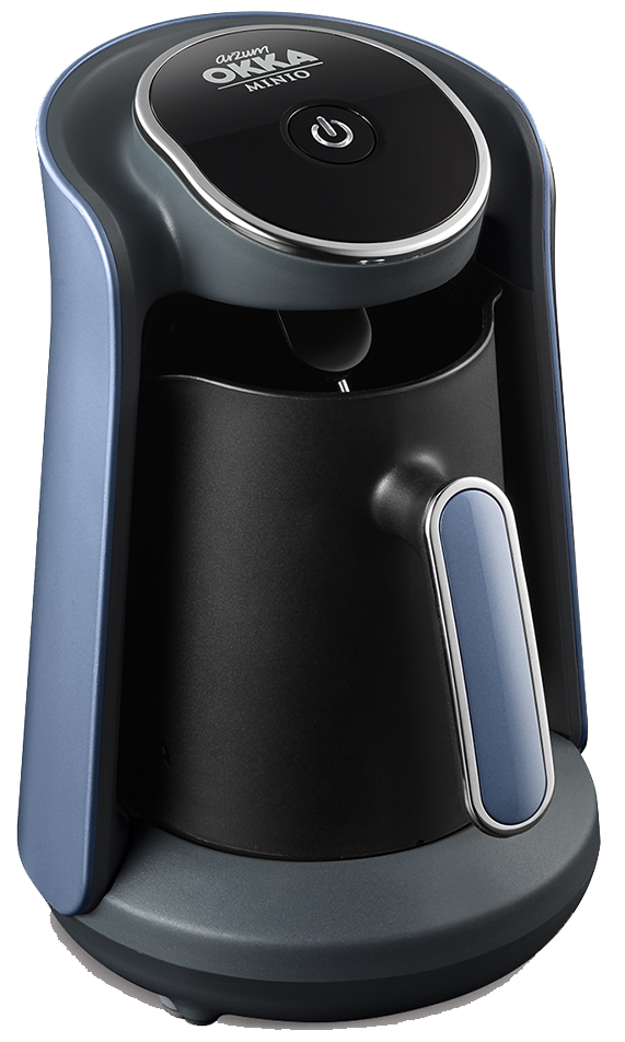 Arzum Okka Minio Turkish Coffee Maker, 480W, 4 Cups, Sky Blue, OK004-O