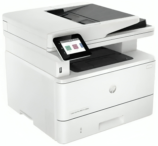 HP LaserJet Pro Multifunction Printer, 40 ppm, White, 4103FDN
