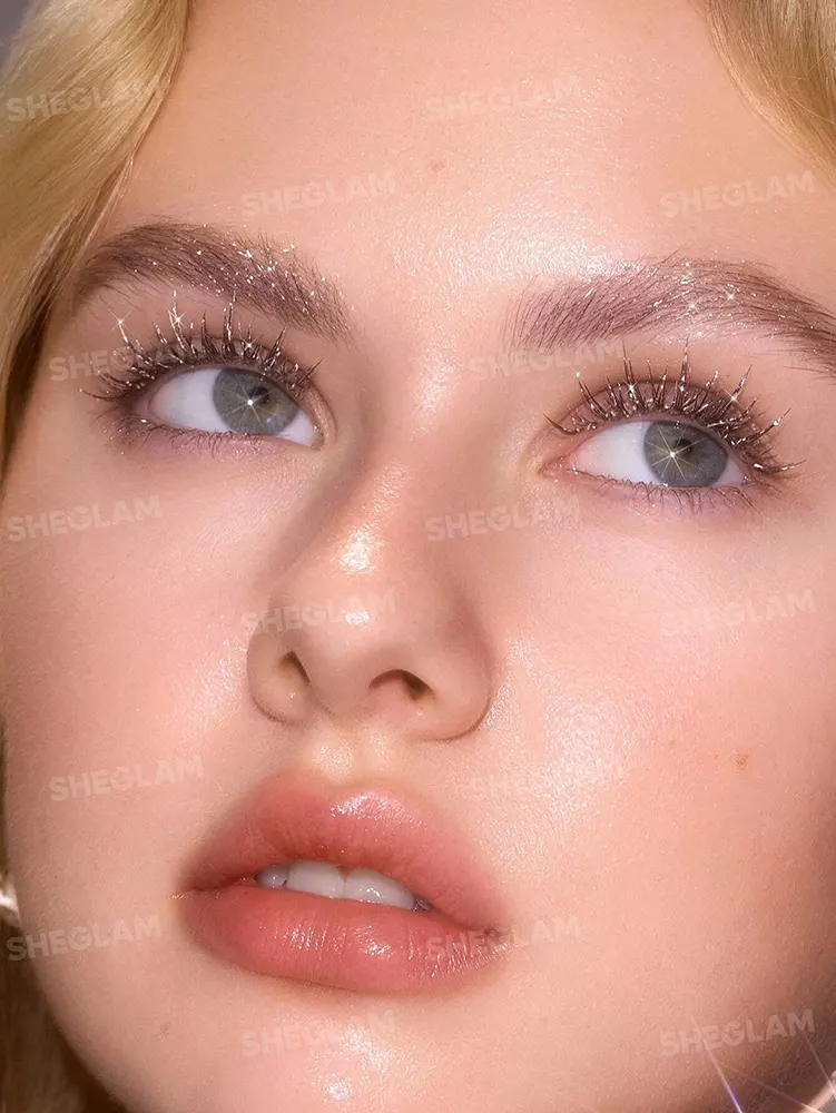 Sheglam Crystal Gaze Glitter Mascara, Silver