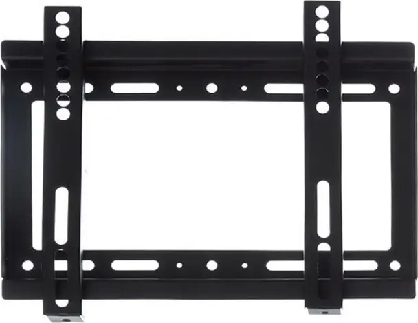 Fox Fixed TV Mount (17-37) Inch, Black, FM01