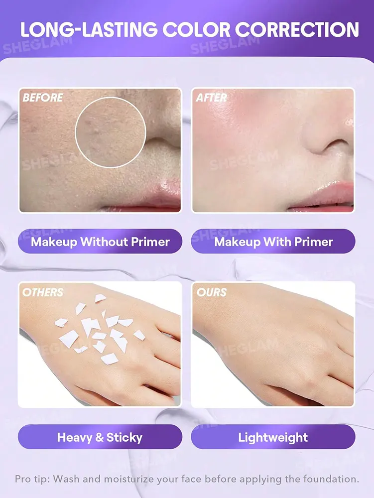 برايمر كوريكتنج يلو ايفن بيتر كلر من شيجلام، بنفسجي