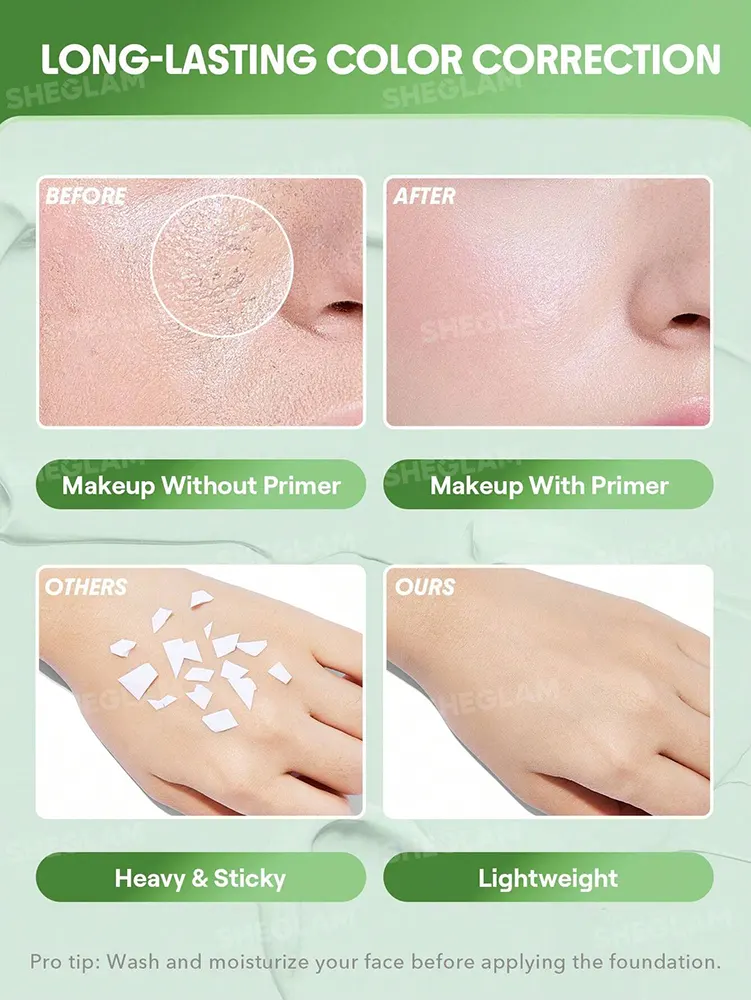 برايمر كوريكتنج ريد ايفن بيتر كلر من شيجلام، اخضر