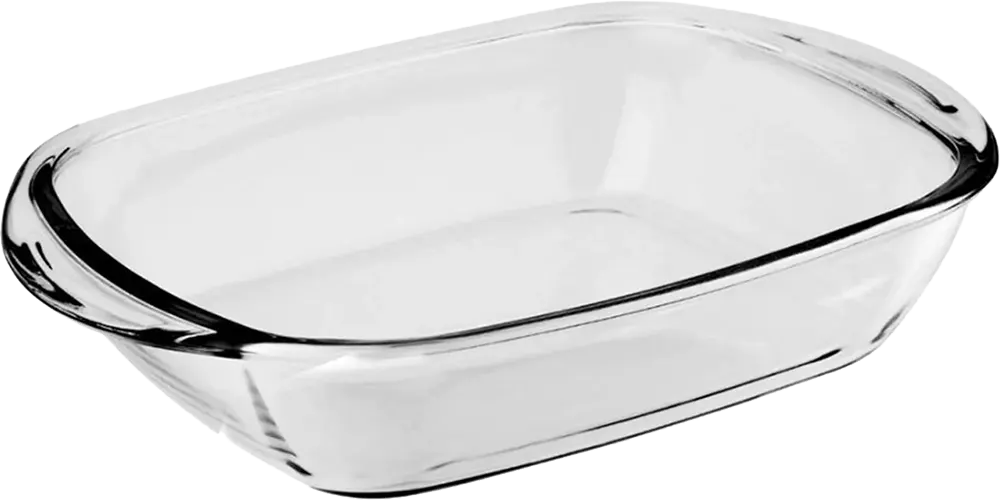 Pyrex Sempre Rectangular Casserole, 1.8 Liters, Transparent