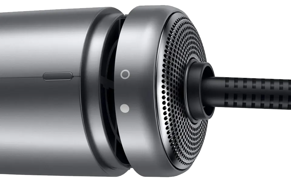 Braun Air Styler AS4.3 Hair Styling Brush, 1000 Watts, 3 Speed ​​Settings, Ionic Technology, Silver, AS-430E (with TechMe Warranty)