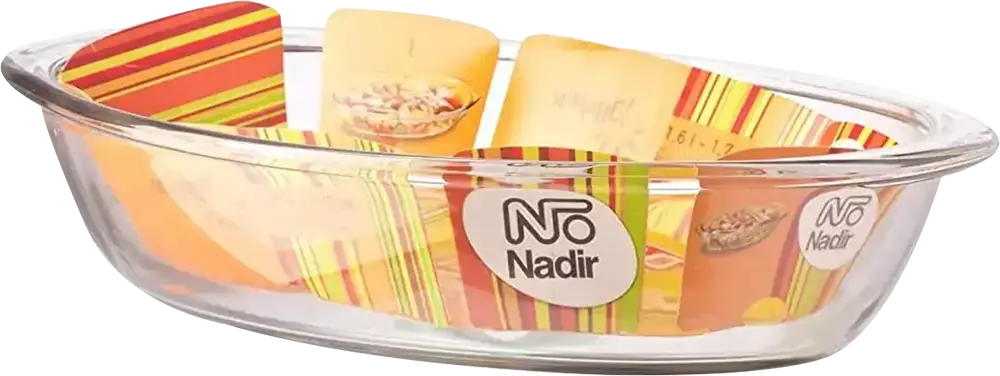 Pyrex Sempre Ovel Casserole, 1.57 Liters, Transparent