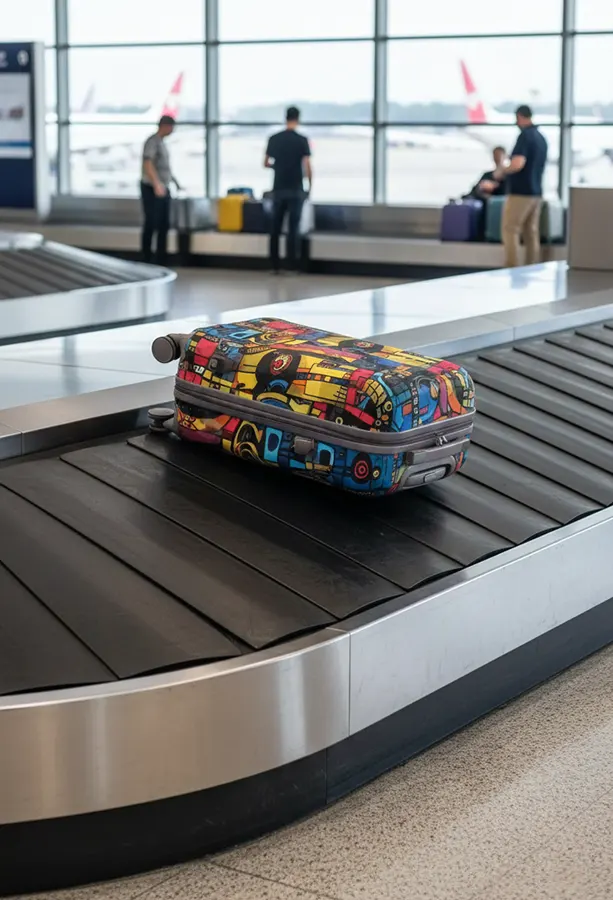 Lycra travel bag cover, size S, code 05