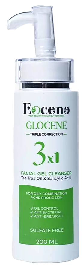 غسول جلوسين للوجه 3*1 من ايوسين ، 200 مل