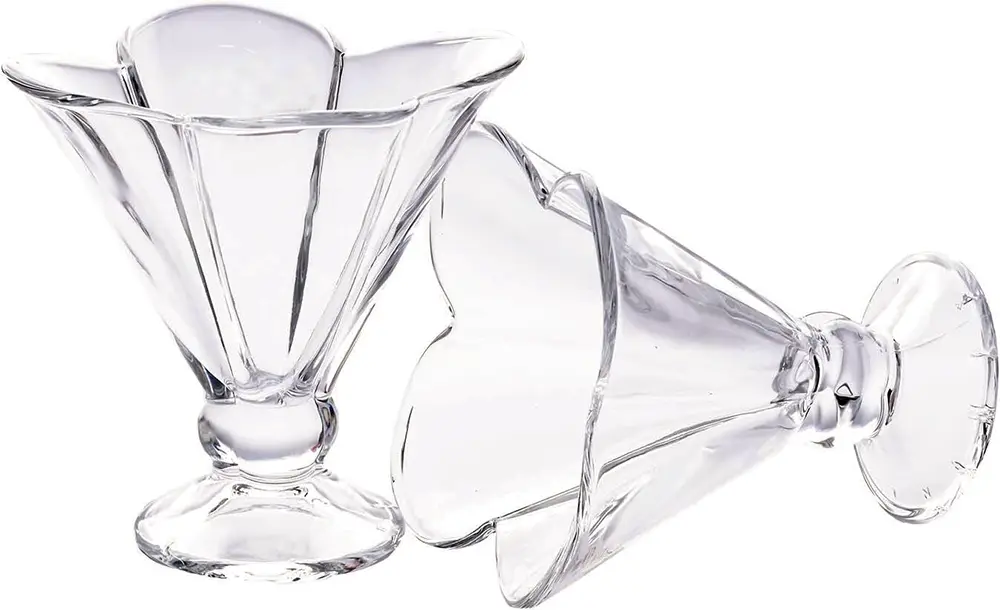 طقم جيلي زجاج بلينك ماكس 2 قطعة، سعة 180 ملي، شفاف، موديل LZ1301