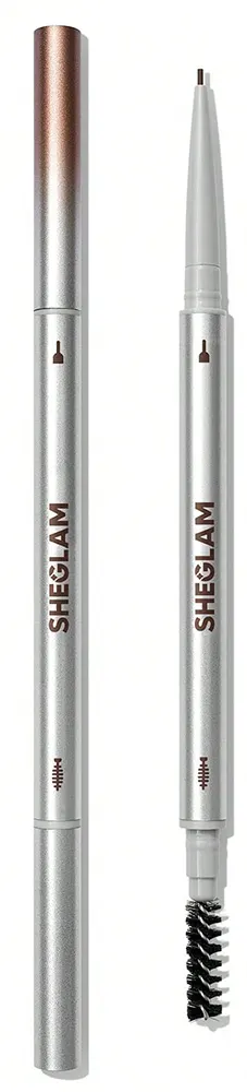 Sheglam Microdefine Ultra Slim Eyebrow Pencil, Chocolate