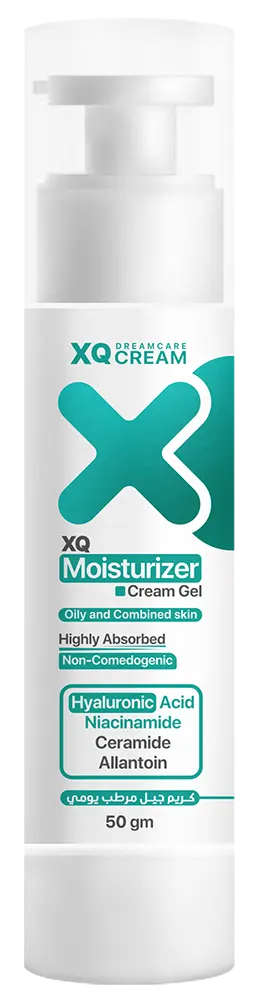 كريم جل مرطب للبشره الدهنيه والمختلطه من اكس كيو، 50 جم