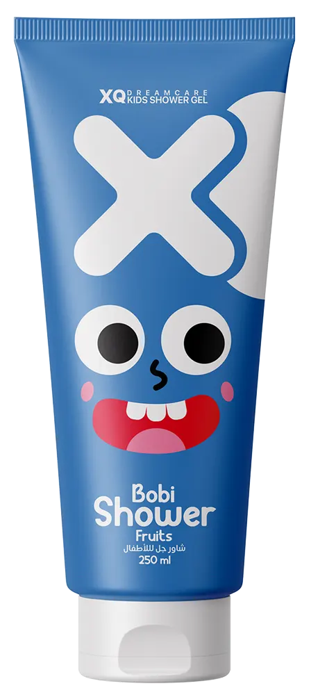 شاور جل بوبي للاطفال برائحه الفواكه من اكس كيو، 250 مل
