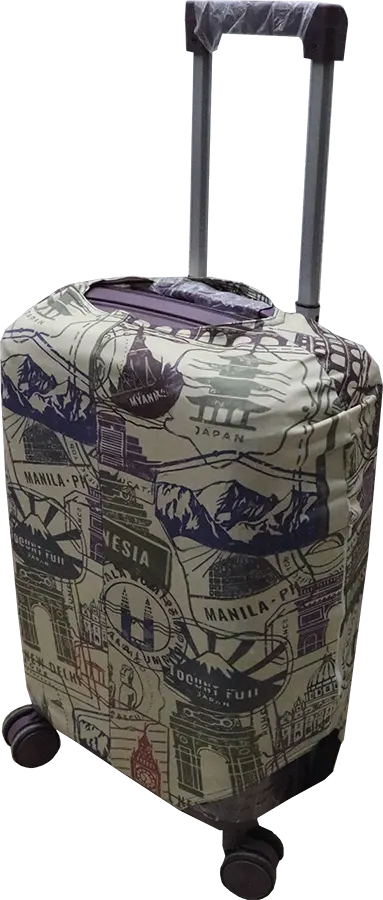 Lycra travel bag cover, size L, code 04