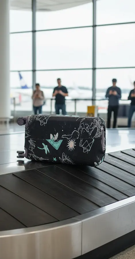 Lycra travel bag cover, size L, code 07