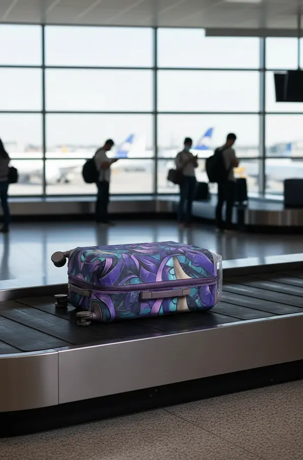 Lycra travel bag cover, size L, code 08