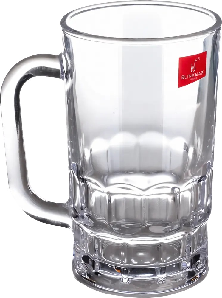 Blinkmax Glass Mug , 255ml Capacity, Clear Color, KTZB16