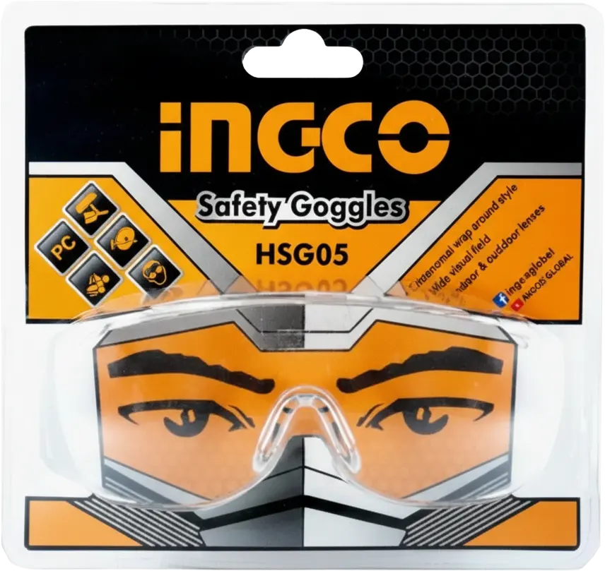 Ingco Transparent Welding Glasses, HSG05