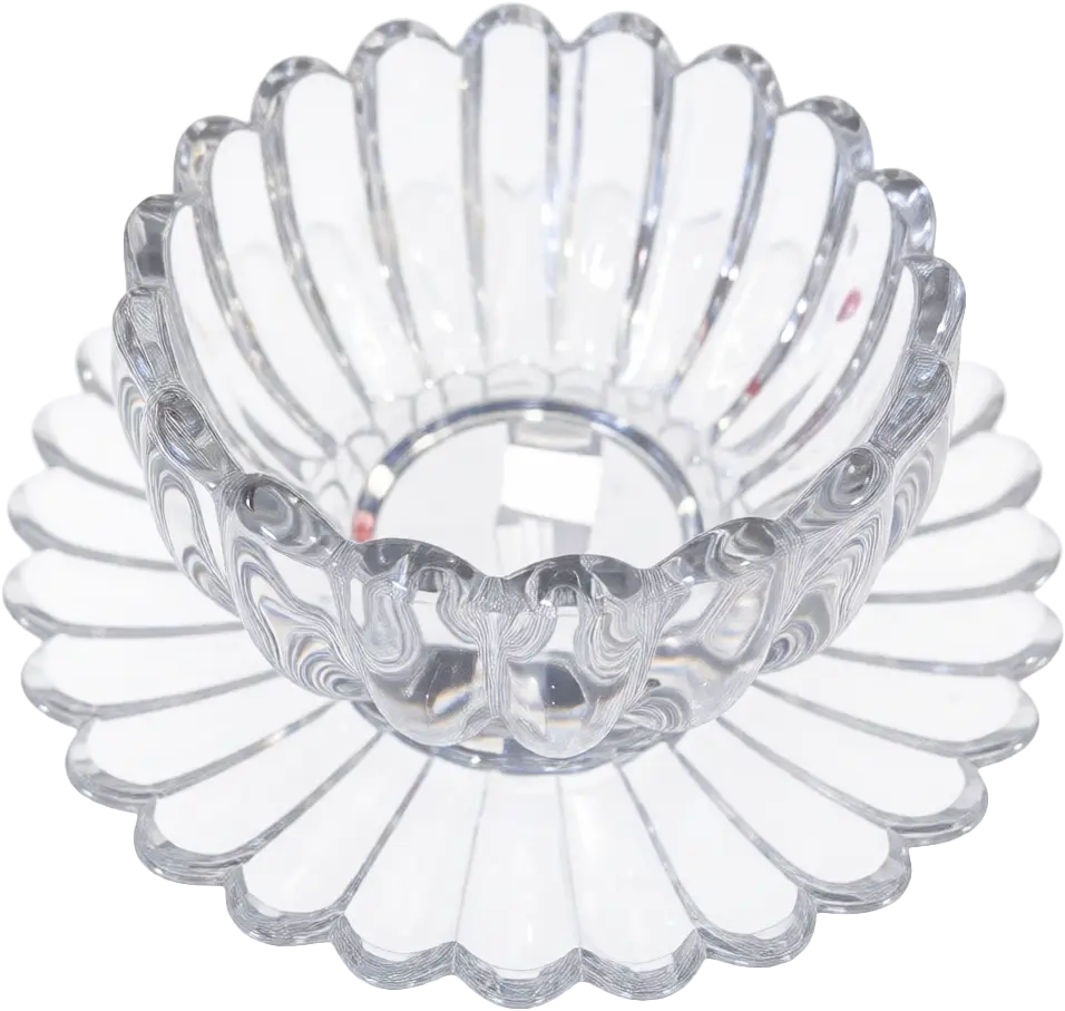 Blinkmax Glass Bonbonniere,  Serving Dish, Clear, KTW269-1