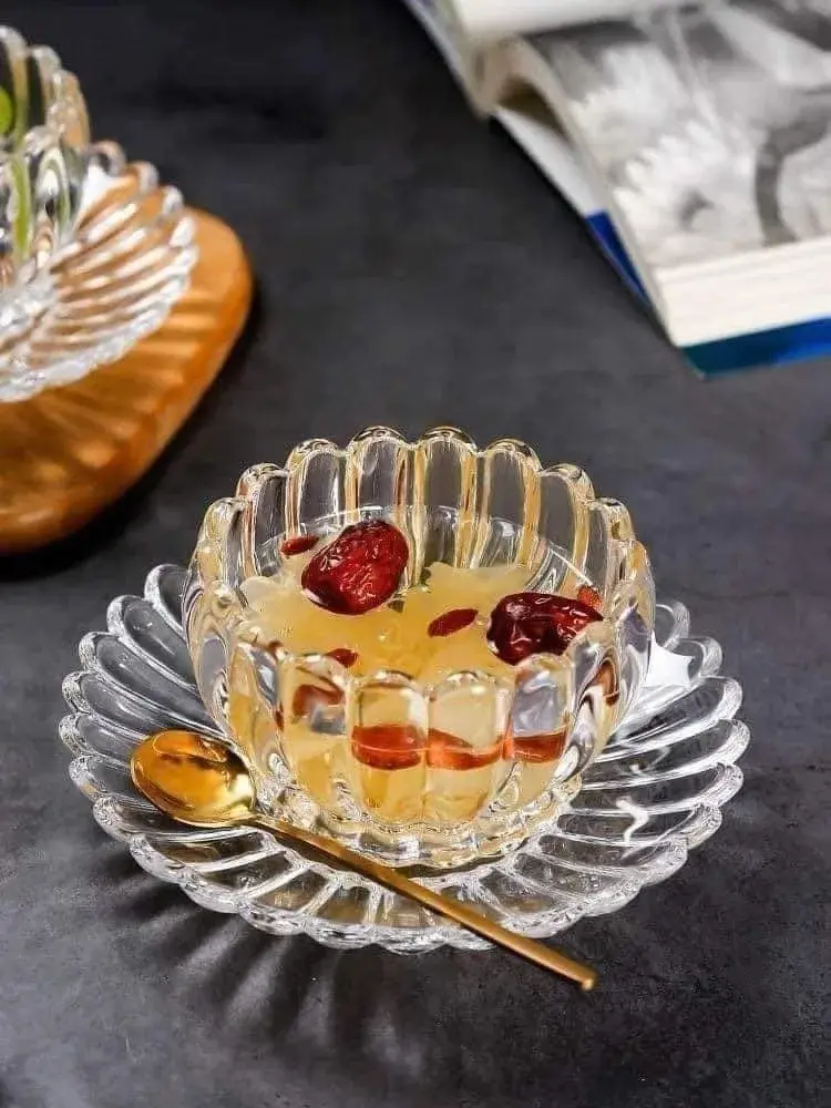 Blinkmax Glass Bonbonniere,  Serving Dish, Clear, KTW269-1