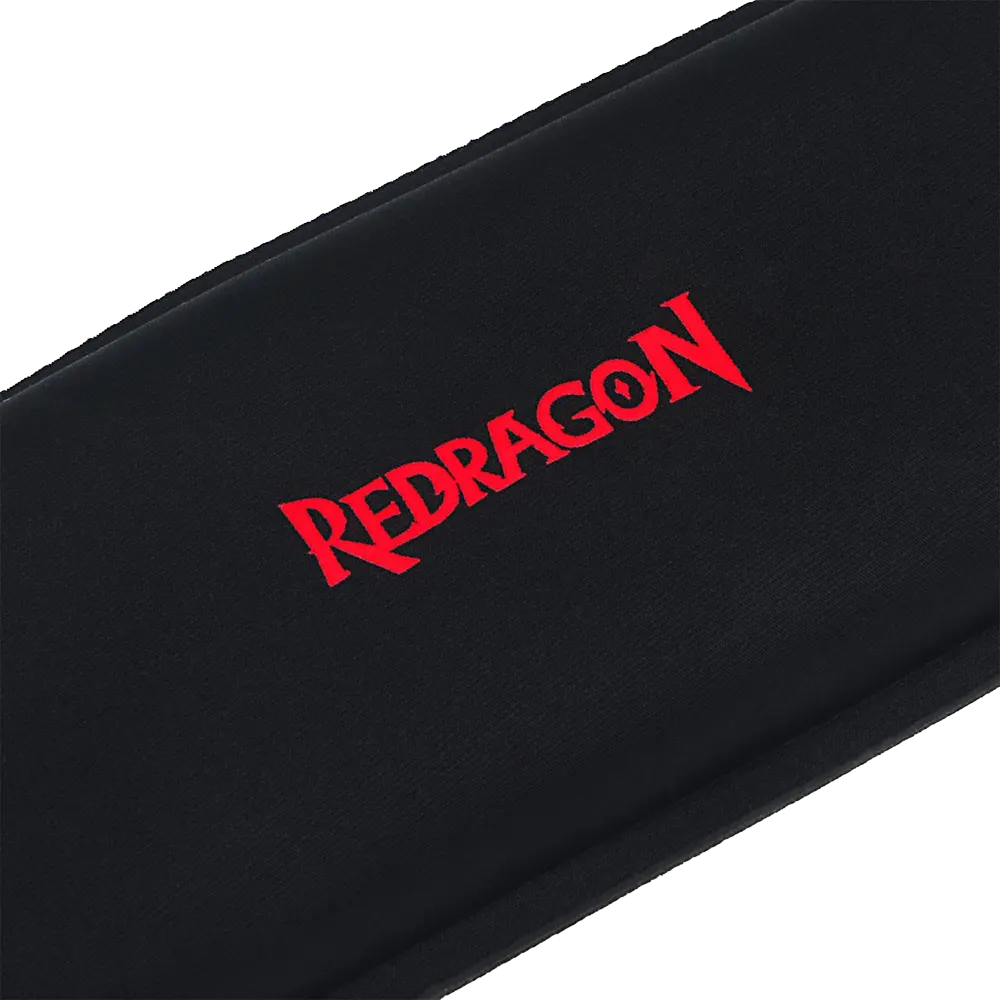 Redragon Wrist Rest Pad, 430×81×22 mm, Memory Foam, Black, P022